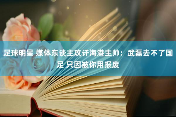 足球明星 媒体东谈主攻讦海港主帅：武磊去不了国足 只因被你用报废